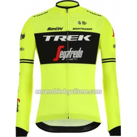 Maillot Cyclisme 2019 Trek-Segafredo Manches Longues N002